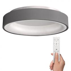 Designové LED stropní svítidlo kulaté, dálkové ovládání, změna teploty / intenzity světla, průměr 45 cm