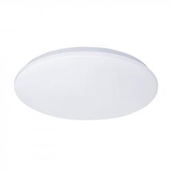 Kulaté stropní / nástěnné světlo LED bílé, 15W, teple bílá barva, průměr 26 cm